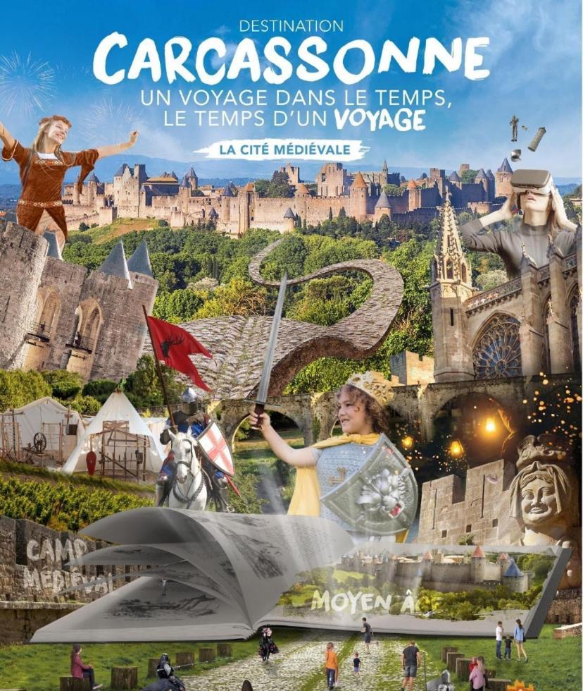 La Maison Du Roi Arthur Carcassonne Eksteriør bilde